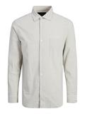 JPRBLAPHOENIX STRIPE SHIRT L/S snow white