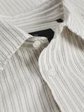JPRBLAPHOENIX STRIPE SHIRT L/S snow white