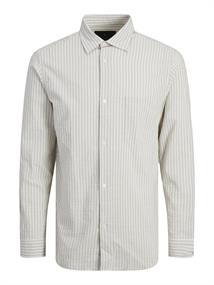 JPRBLAPHOENIX STRIPE SHIRT L/S snow white