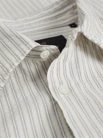 JPRBLAPHOENIX STRIPE SHIRT L/S snow white