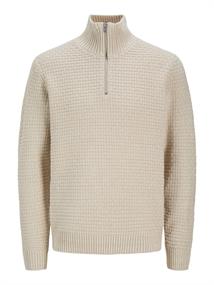 JPRBLAZIGGI KNIT HALF ZIP ancient scroll