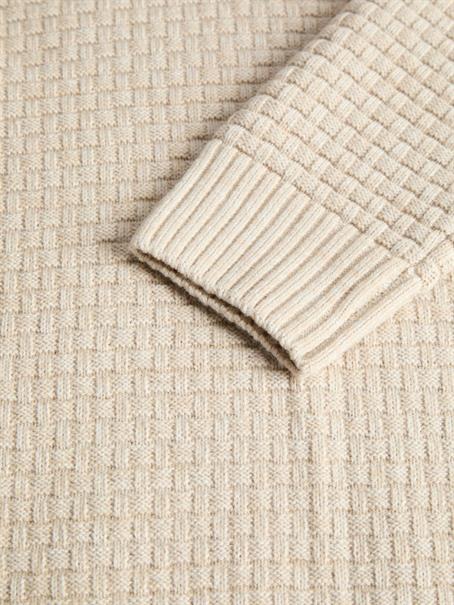 JPRBLAZIGGI KNIT HALF ZIP ancient scroll