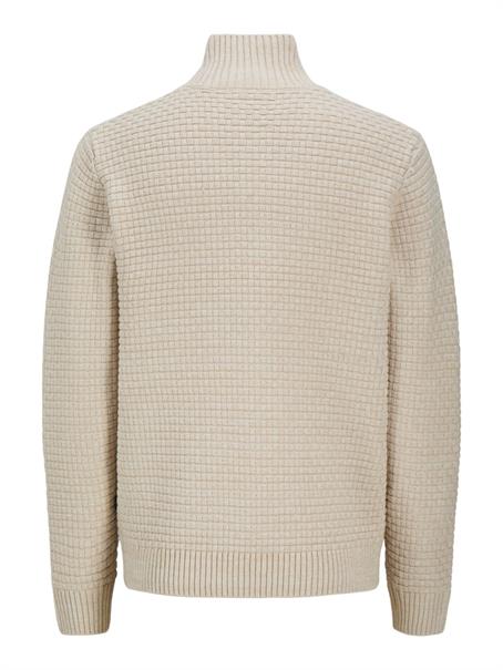 JPRBLAZIGGI KNIT HALF ZIP ancient scroll