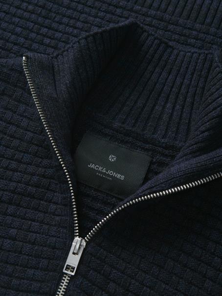 JPRBLAZIGGI KNIT HALF ZIP night sky