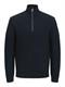 JPRBLAZIGGI KNIT HALF ZIP night sky