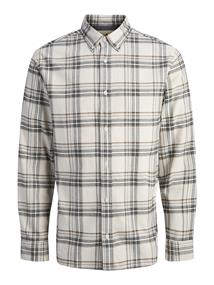 JPRBLUBARKLEY FLANNEL X-MAS L/S SHIRT CH moonbeam