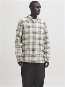JPRBLUBARKLEY FLANNEL X-MAS L/S SHIRT CH moonbeam