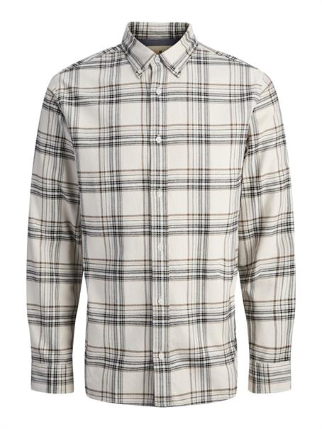 JPRBLUBARKLEY FLANNEL X-MAS L/S SHIRT CH moonbeam