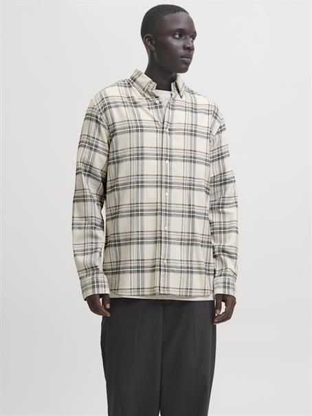 JPRBLUBARKLEY FLANNEL X-MAS L/S SHIRT CH moonbeam