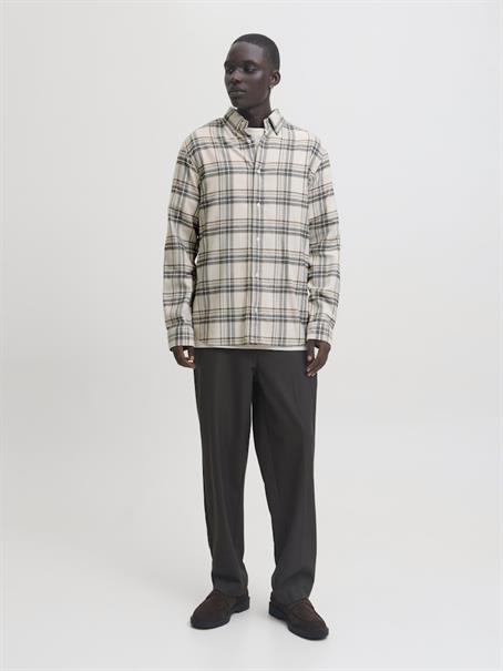 JPRBLUBARKLEY FLANNEL X-MAS L/S SHIRT CH moonbeam