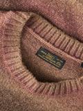 JPRBLUBENSON KNIT CREW NECK tawny port