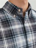 JPRBLUBROOK CORD X-MAS SHIRT L/S CH LN whisper white