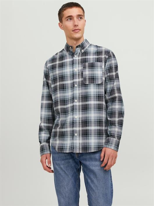jprblubrook-cord-x-mas-shirt-l-s-ch-ln-whisper-white