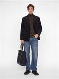 JPRBLUCALLUM CABLE KNIT HALF ZIP ganache