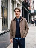 JPRBLUCALLUM CABLE KNIT HALF ZIP insignia blue