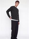 JPRBLULEO CREW NECK SWEAT black