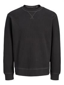 JPRBLULEO CREW NECK SWEAT black