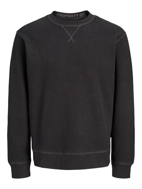 JPRBLULEO CREW NECK SWEAT black