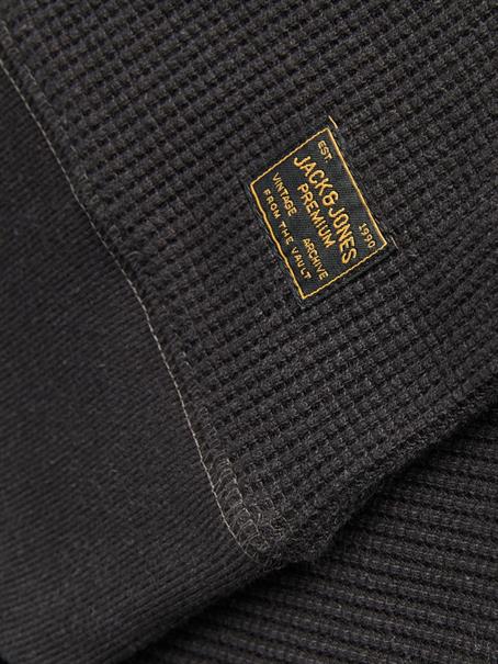 JPRBLULEO CREW NECK SWEAT black
