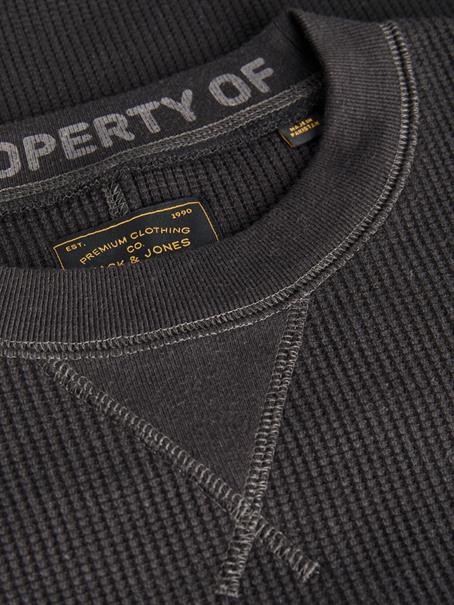 JPRBLULEO CREW NECK SWEAT black