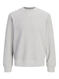 JPRBLULEO CREW NECK SWEAT light grey melange