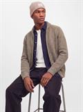 JPRBLULUKE KNIT JACKET CARDIGAN walnut