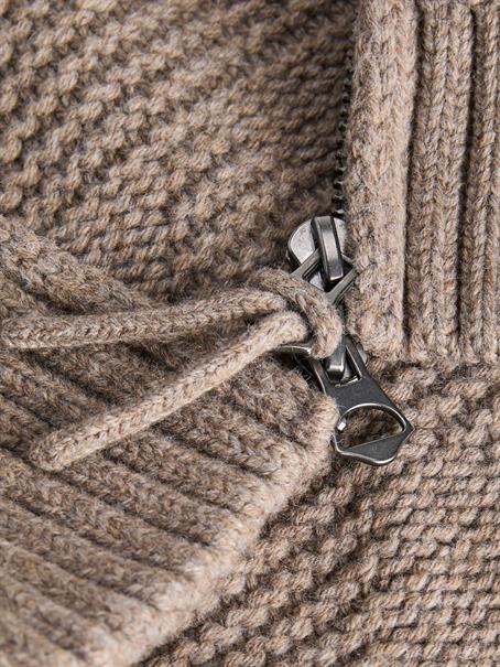 JPRBLULUKE KNIT JACKET CARDIGAN walnut