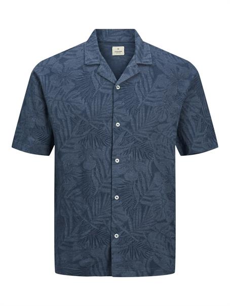 JPRBLUNAEL SS RESORT POLO dark denim
