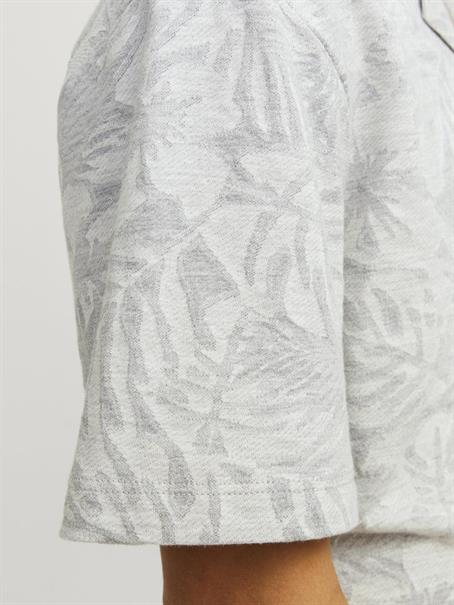 JPRBLUNAEL SS RESORT POLO grey melange