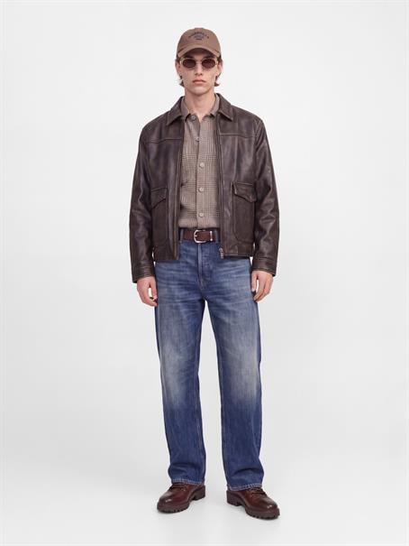 JPRBLUOLIVER CORDUROY L/S OVERSHIRT plaza taupe