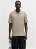 JPRBLURILEY KNIT POLO SS SN lemon pepper