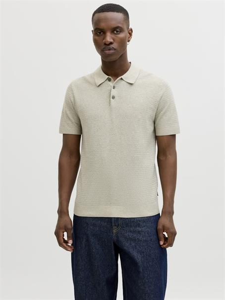 JPRBLURILEY KNIT POLO SS SN mermaid