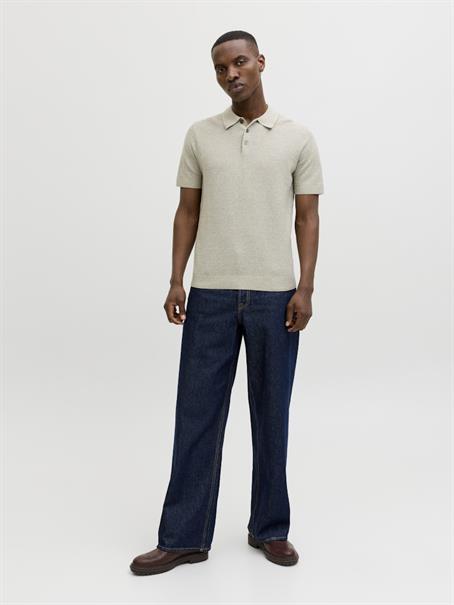 JPRBLURILEY KNIT POLO SS SN mermaid