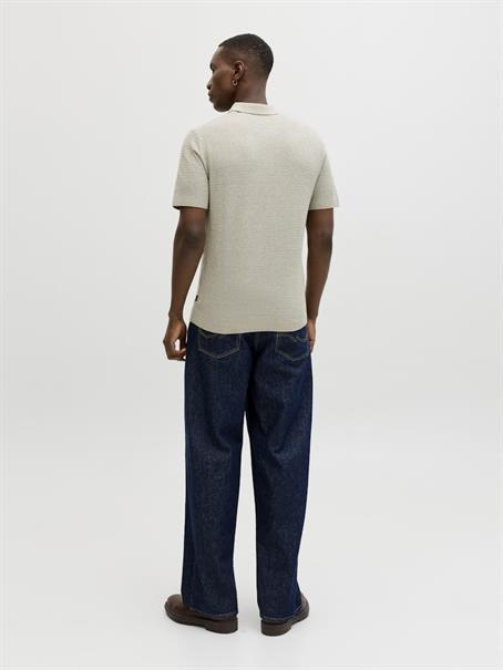 JPRBLURILEY KNIT POLO SS SN mermaid