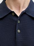 JPRBLURILEY KNIT POLO SS SN sky captain