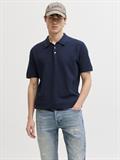 JPRBLURILEY KNIT POLO SS SN sky captain