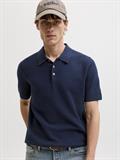 JPRBLURILEY KNIT POLO SS SN sky captain
