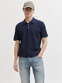 JPRBLURILEY KNIT POLO SS SN sky captain