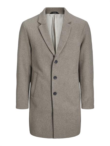JPRHARRISON WOOL BLEND COAT SN greige