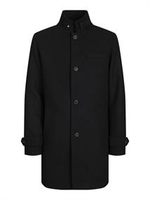 JPRMELTON WOOL BLEND COAT SN black