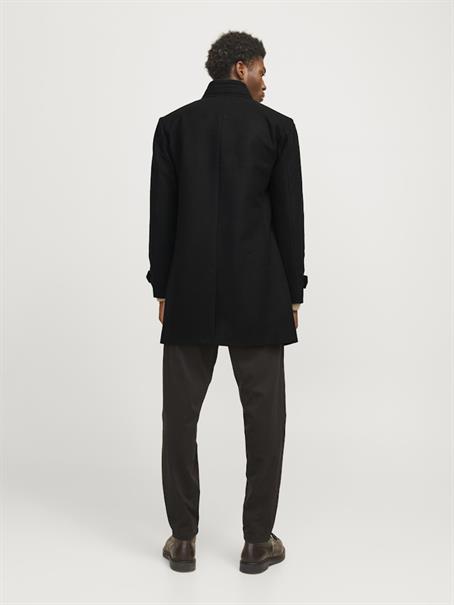 JPRMELTON WOOL BLEND COAT SN black