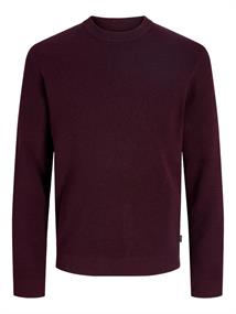JPRMILANO STITCH KNIT CREW NECK SN bitter chocolate