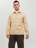 JPRPETE SPRING OVERSHIRT L/S SN sand