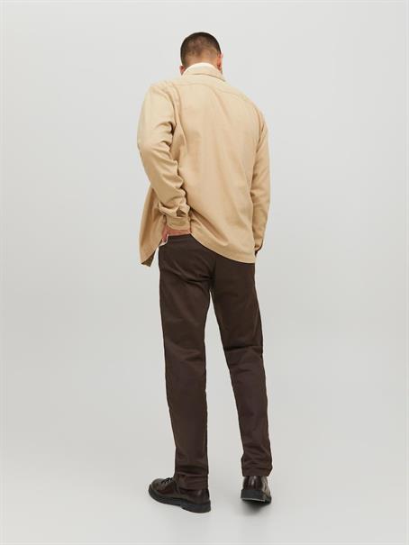 JPRPETE SPRING OVERSHIRT L/S SN sand