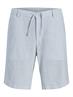 JPSTACE MYKONOS LINEN BLEND SHORTS REG chambray blue