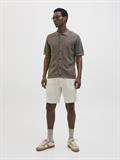 JPSTACE MYKONOS LINEN BLEND SHORTS REG moonbeam