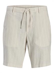 JPSTACE MYKONOS LINEN BLEND SHORTS REG moonbeam