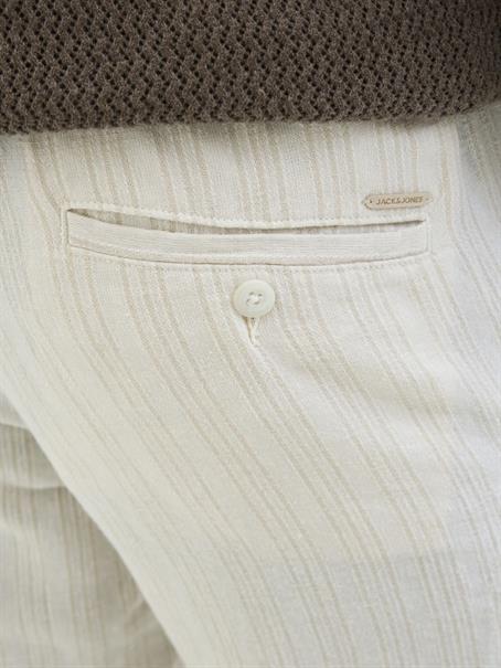 JPSTACE MYKONOS LINEN BLEND SHORTS REG moonbeam