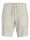 JPSTACE MYKONOS LINEN BLEND SHORTS REG moonbeam