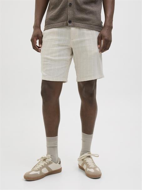 JPSTACE MYKONOS LINEN BLEND SHORTS SRT moonbeam